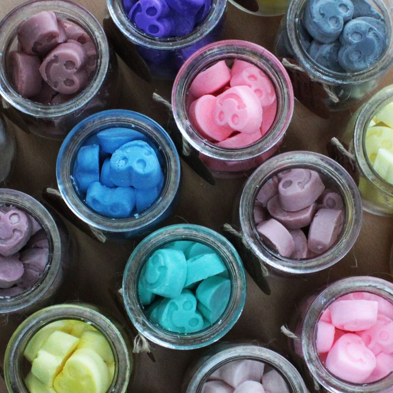 Soja Duftvoks I Glas – Lavendelmarker
