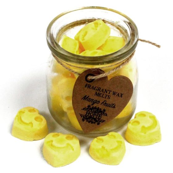 Soja Duftvoks I Glas – Mangofrugter - Billede 3