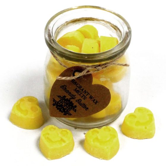 Soja Duftvoks I Glas – Brandy Butter - Billede 3