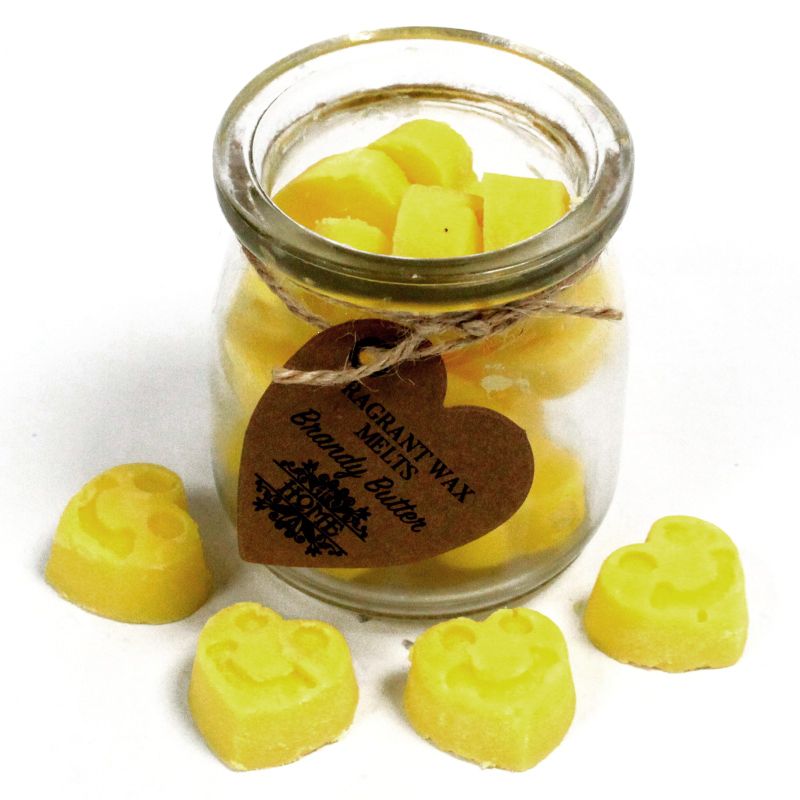 Soja Duftvoks I Glas – Brandy Butter