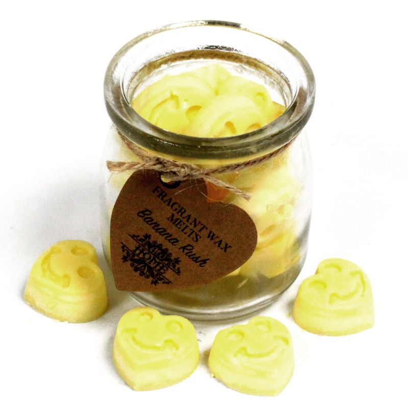 Soja Duftvoks I Glas – Banana Rush