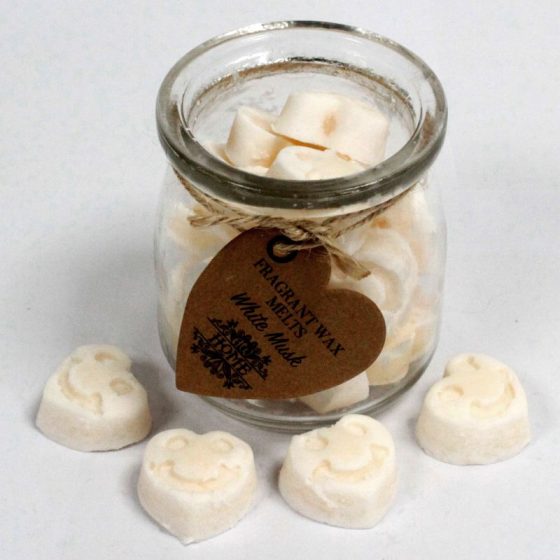 Soja Duftvoks I Glas – White Musk - Billede 3