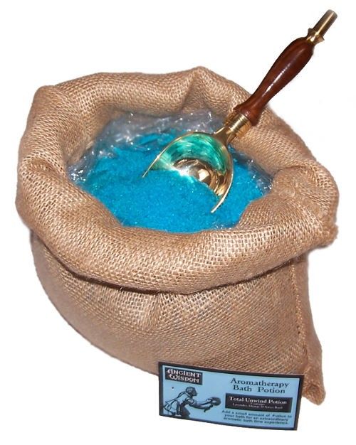 Ancient Wisdom Badepotion I Jutesæk 7 kg – Total Unwind - Billede 3