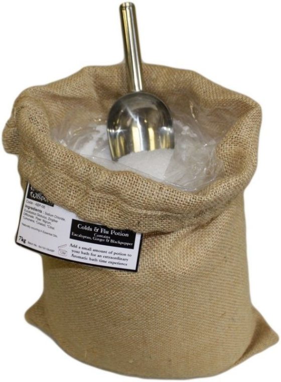 Ancient Wisdom Badepotion I Jutesæk 7 kg – Colds + Flu