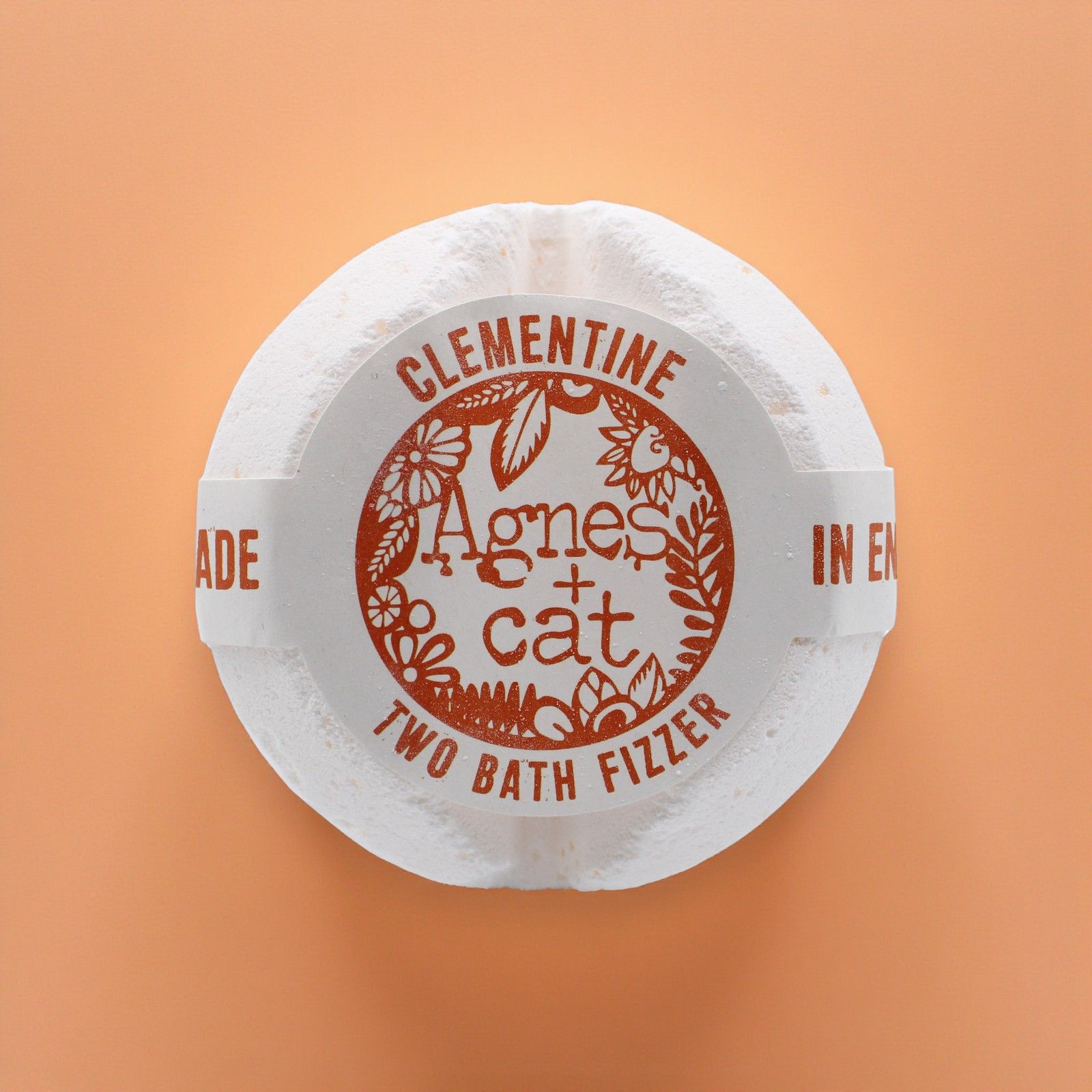 Agnes + Cat Badebombe – Clementine (Display) - Billede 2