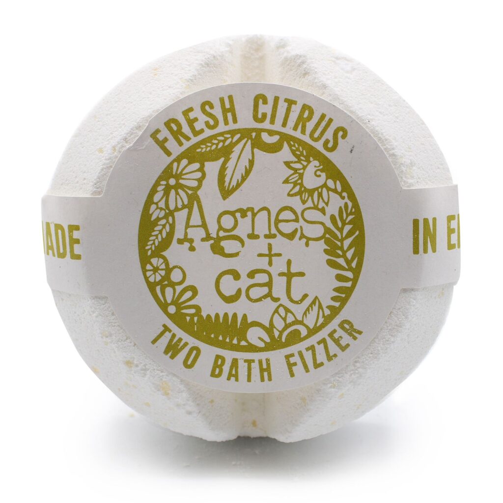 Agnes + Cat Badebombe – Fresh Citrus (Display)