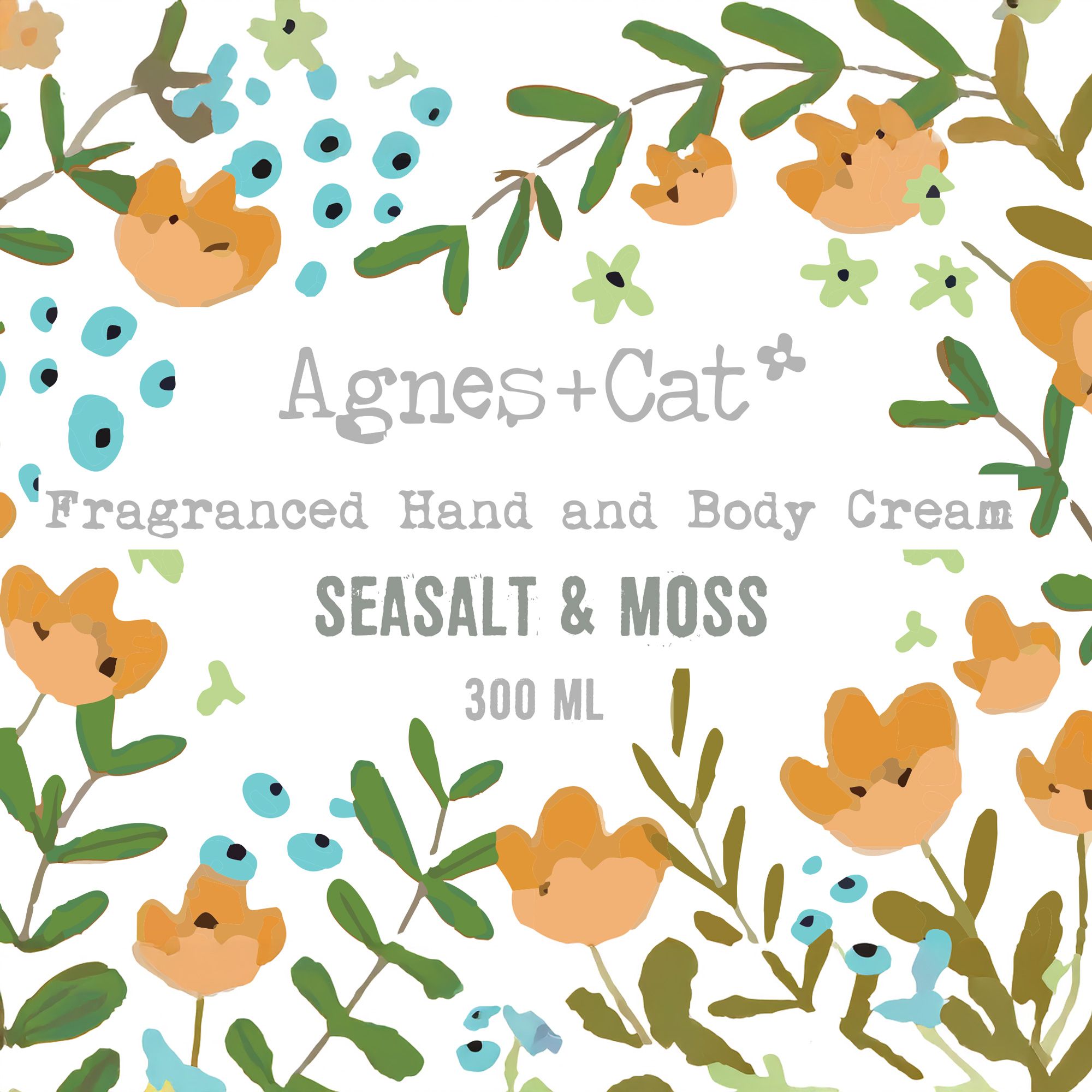 Agnes + Cat Hånd- Og Bodycreme – Seasalt + Moss