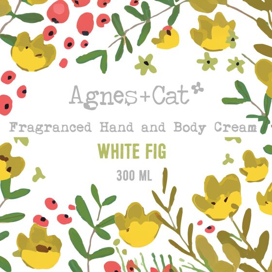 Agnes + Cat Hånd- Og Bodycreme – White Fig - Billede 4