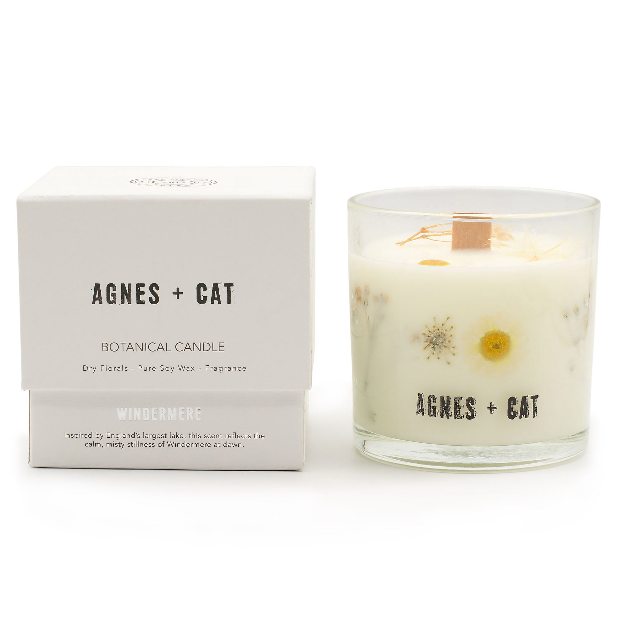 Agnes + Cat Botanisk Soja Duftlys – Windermere