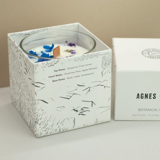 Agnes + Cat Botanisk Soja Duftlys – Moorland - Billede 4