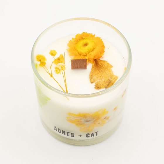 Agnes + Cat Botanisk Soja Duftlys – Rydal Oudh - Billede 4