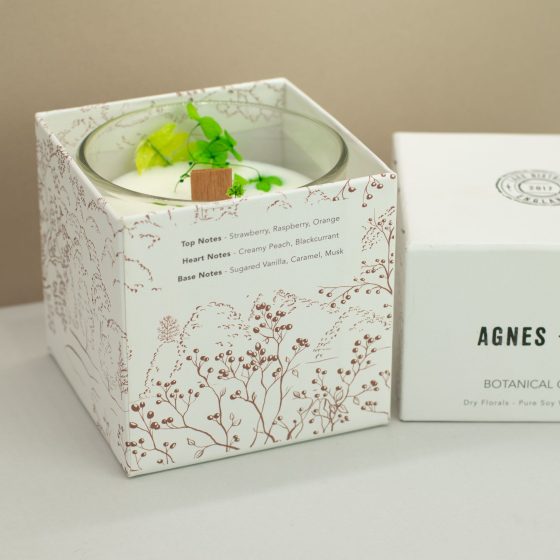 Agnes + Cat Botanisk Soja Duftlys – Fellberry - Billede 3