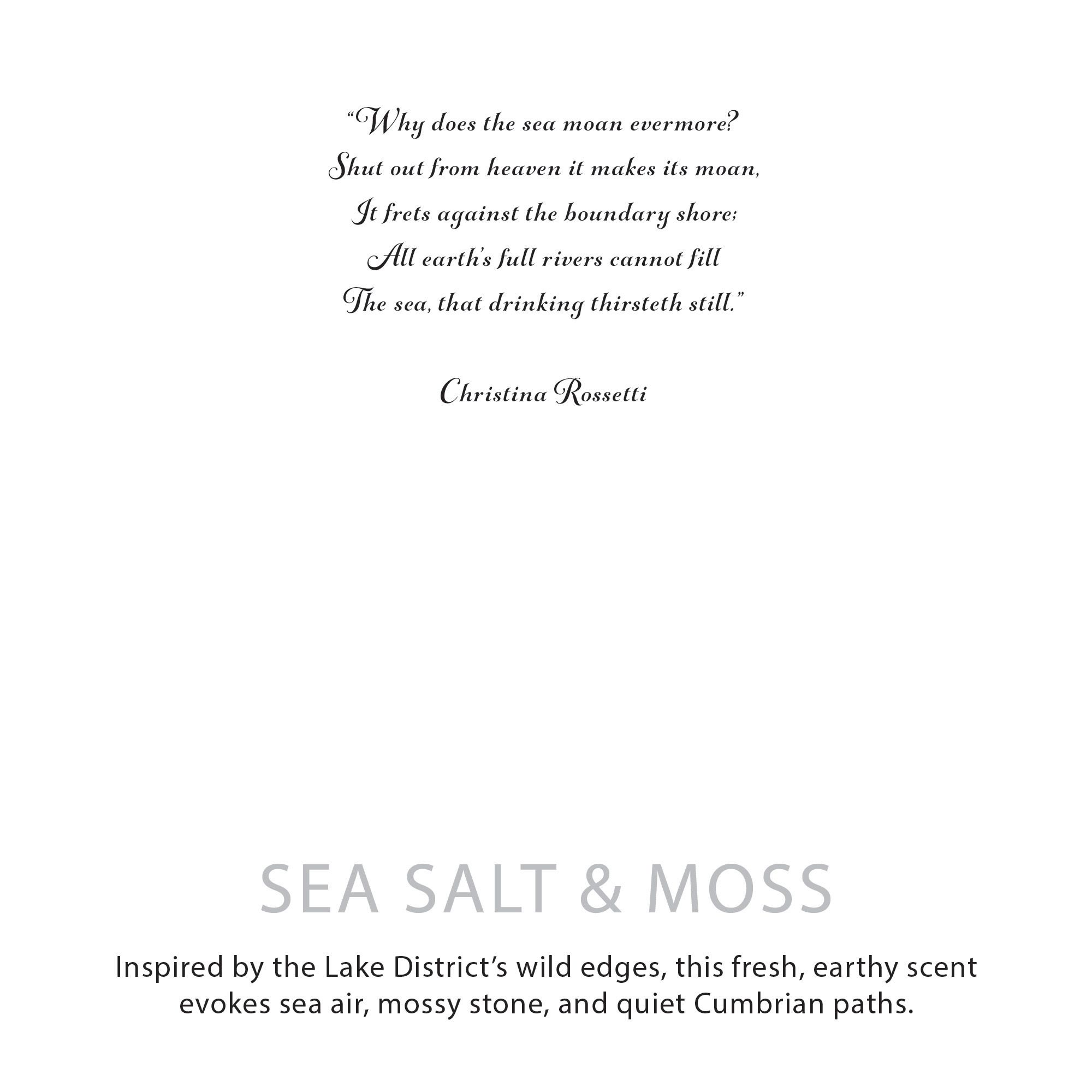 Agnes + Cat Botanisk Soja Duftlys – Seasalt + Moss