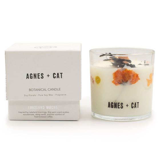 Agnes + Cat Botanisk Soja Duftlys – Lakeland Mocha