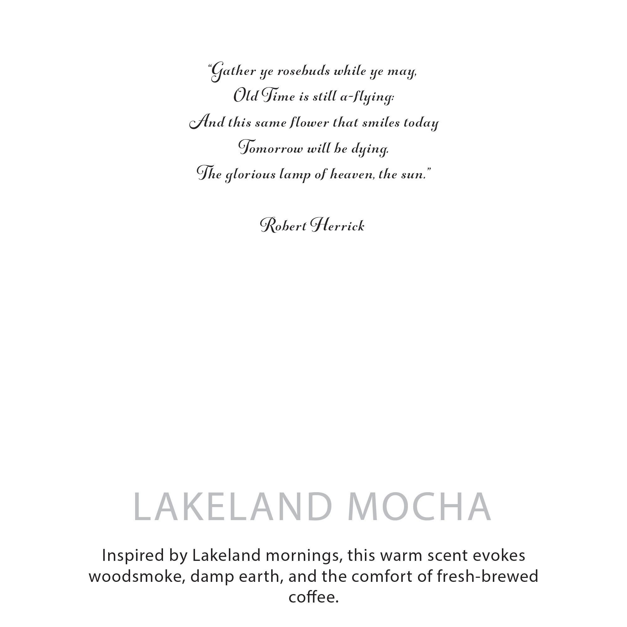 Agnes + Cat Botanisk Soja Duftlys – Lakeland Mocha