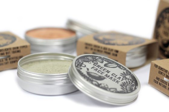 Agnes + Cat Ansigtsmaske Grøn Ler - Billede 5