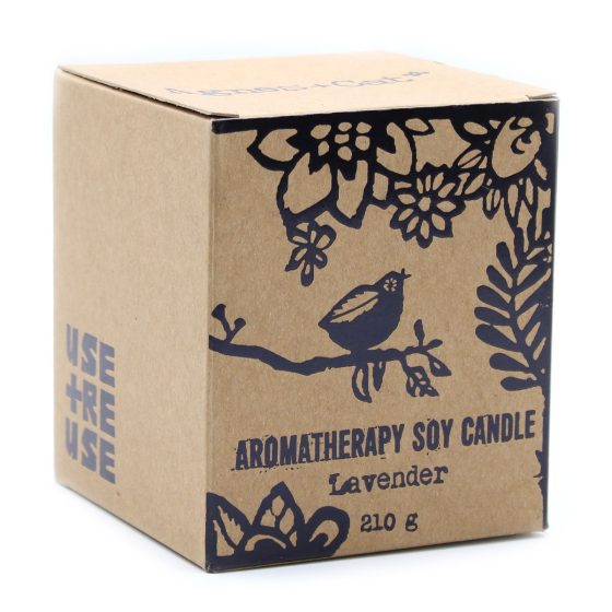 Agnes + Cat Soja Duftlys – Lavendel - Billede 2