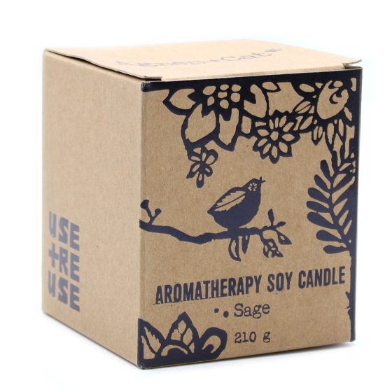 Agnes + Cat Soja Duftlys – Salvie - Billede 2