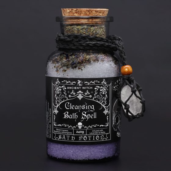 Ancient Witch Badepotion Med Rock Crystal-Amulet – Cleansing - Billede 2