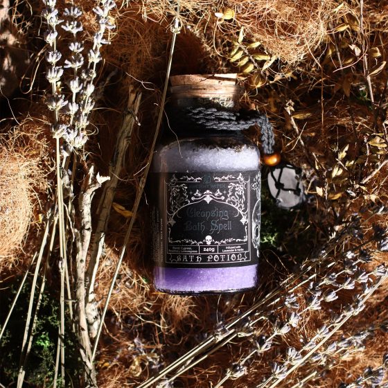 Ancient Witch Badepotion Med Rock Crystal-Amulet – Cleansing - Billede 9