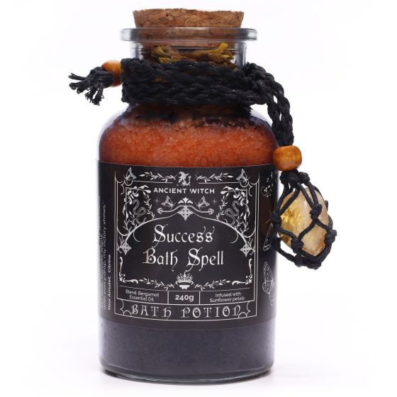 Ancient Witch Badepotion Med Citrine-Amulet – Success