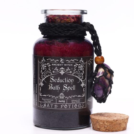 Ancient Witch Badepotion Med Amethyst-Amulet – Seduction - Billede 3