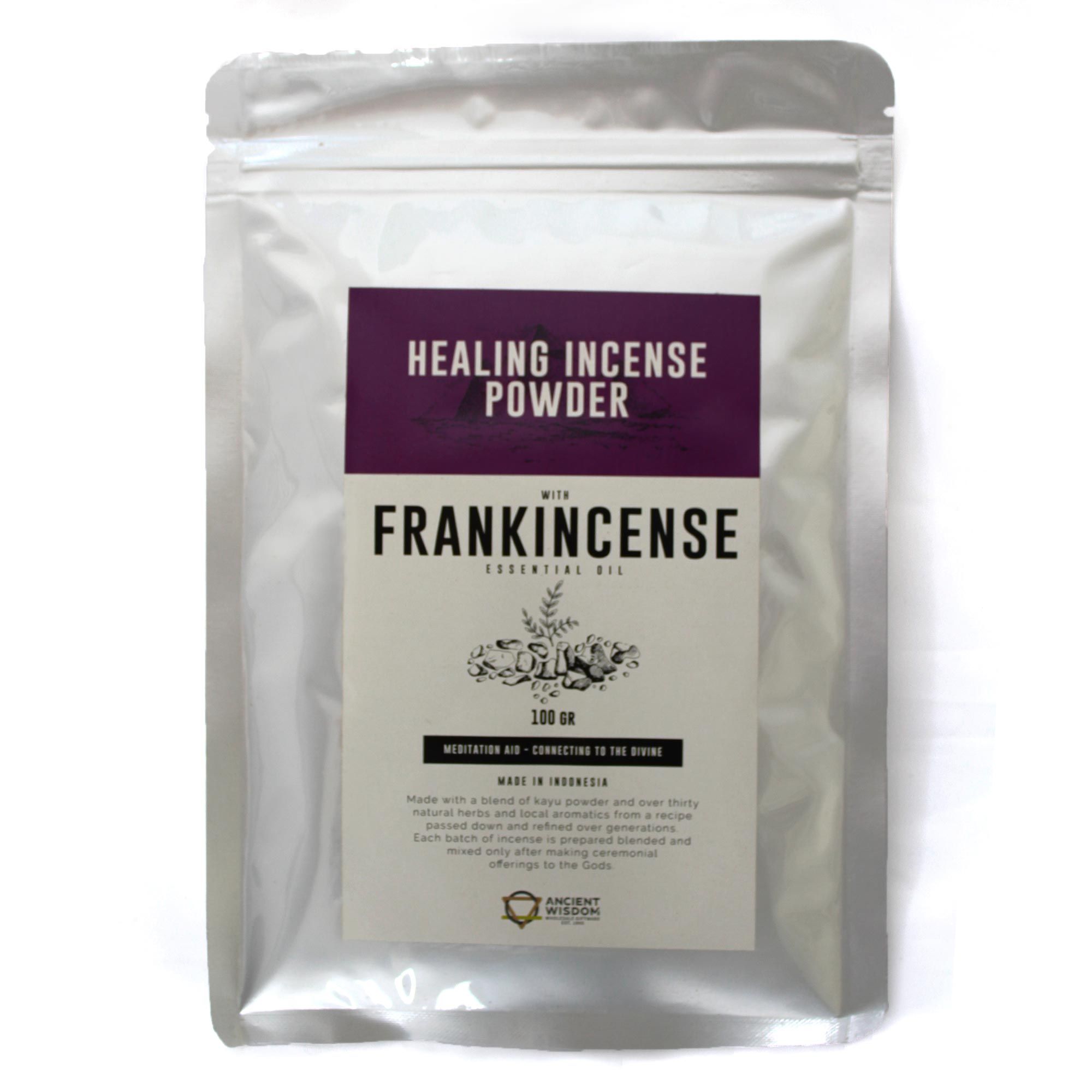 Ancient Wisdom Helende Røgelsespulver 100 G – Frankincense