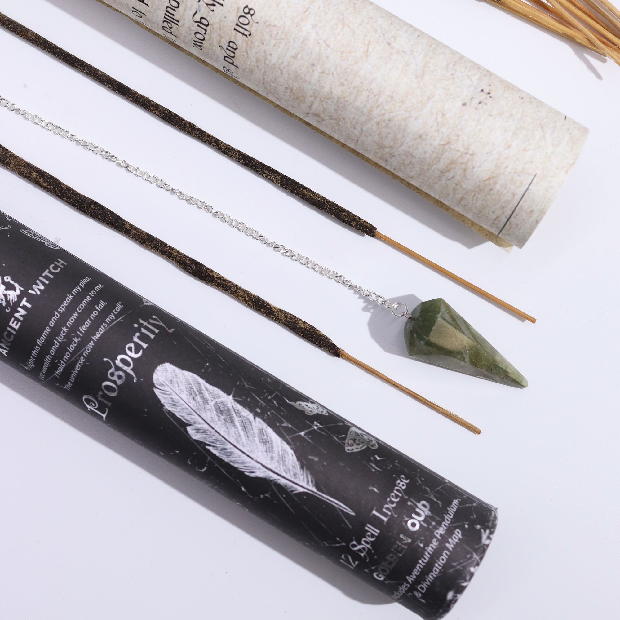 Ancient Witch Røgelsespinde – Prosperitet Aventurin