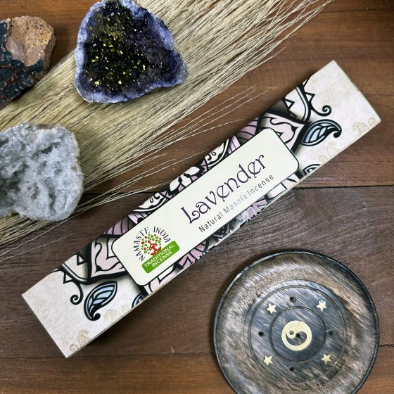 Namaste India Røgelsespinde – Lavendel - Billede 5