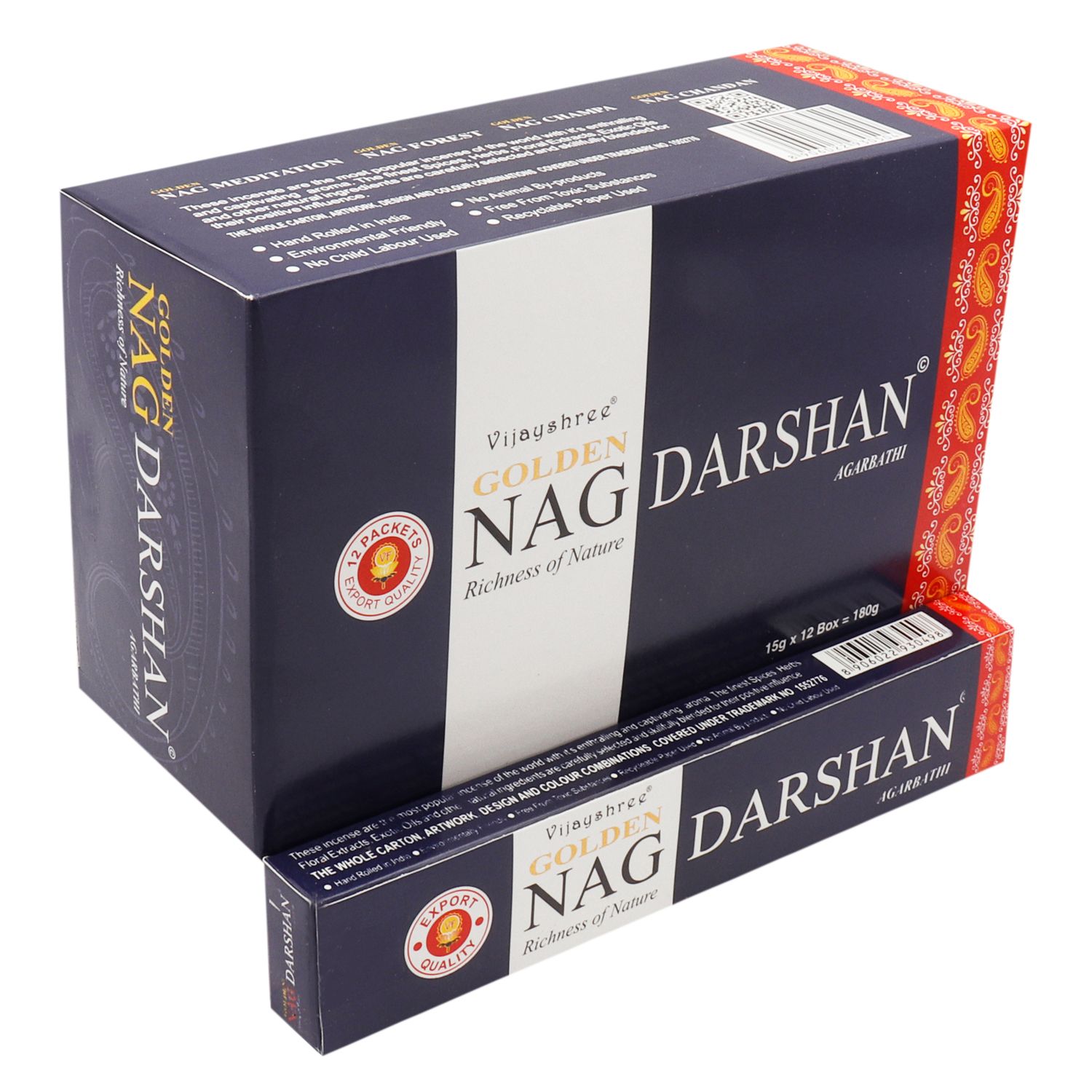 Golden Nag Røgelsespinde – Darshan