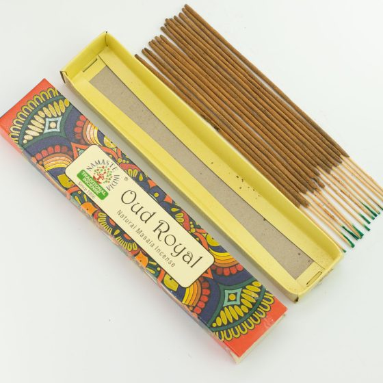 Namaste India Røgelsespinde – Oud Royal - Billede 4