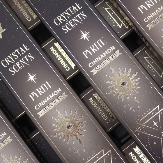 Crystal Scents Røgelsespinde – Pyrit Kanel - Billede 6