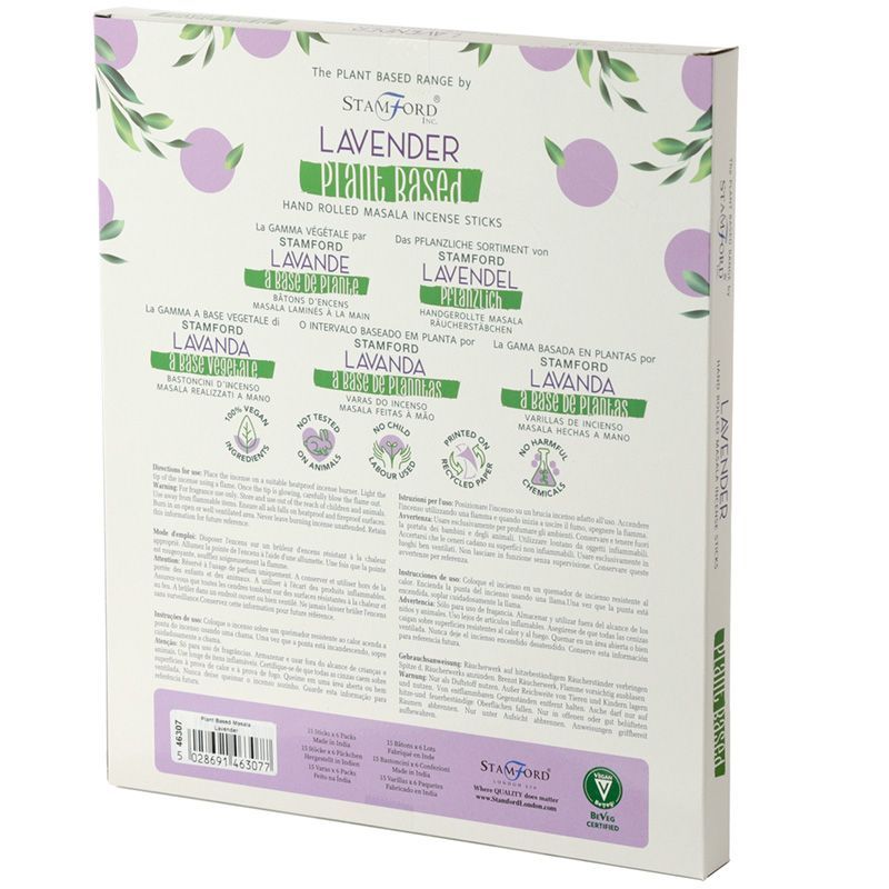 Stamford Plant Based Røgelsespinde – Lavendel