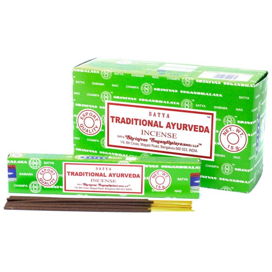 Satya Røgelsespinde – Traditionel Ayurveda - Billede 3
