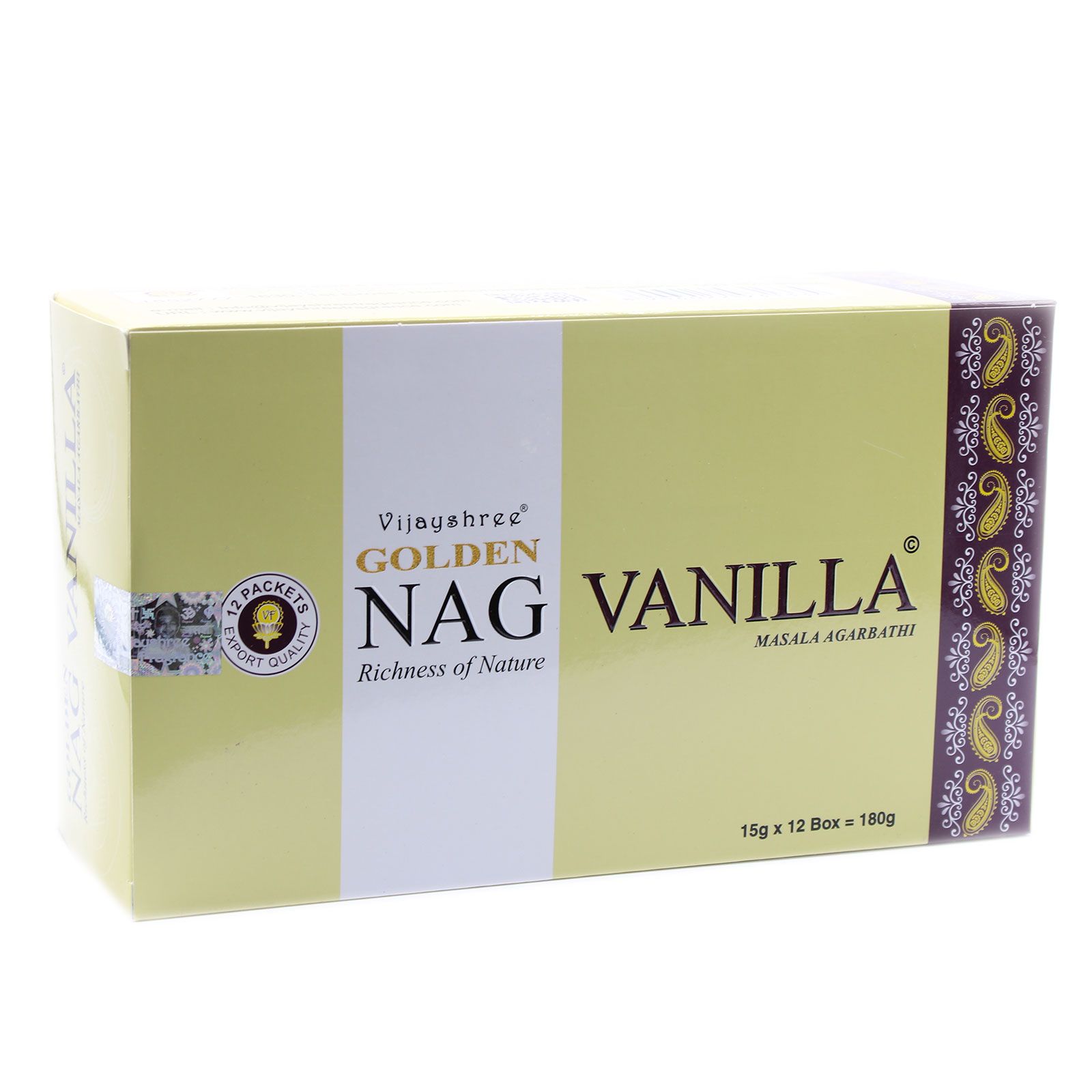 Golden Nag Røgelsespinde – Vanilje