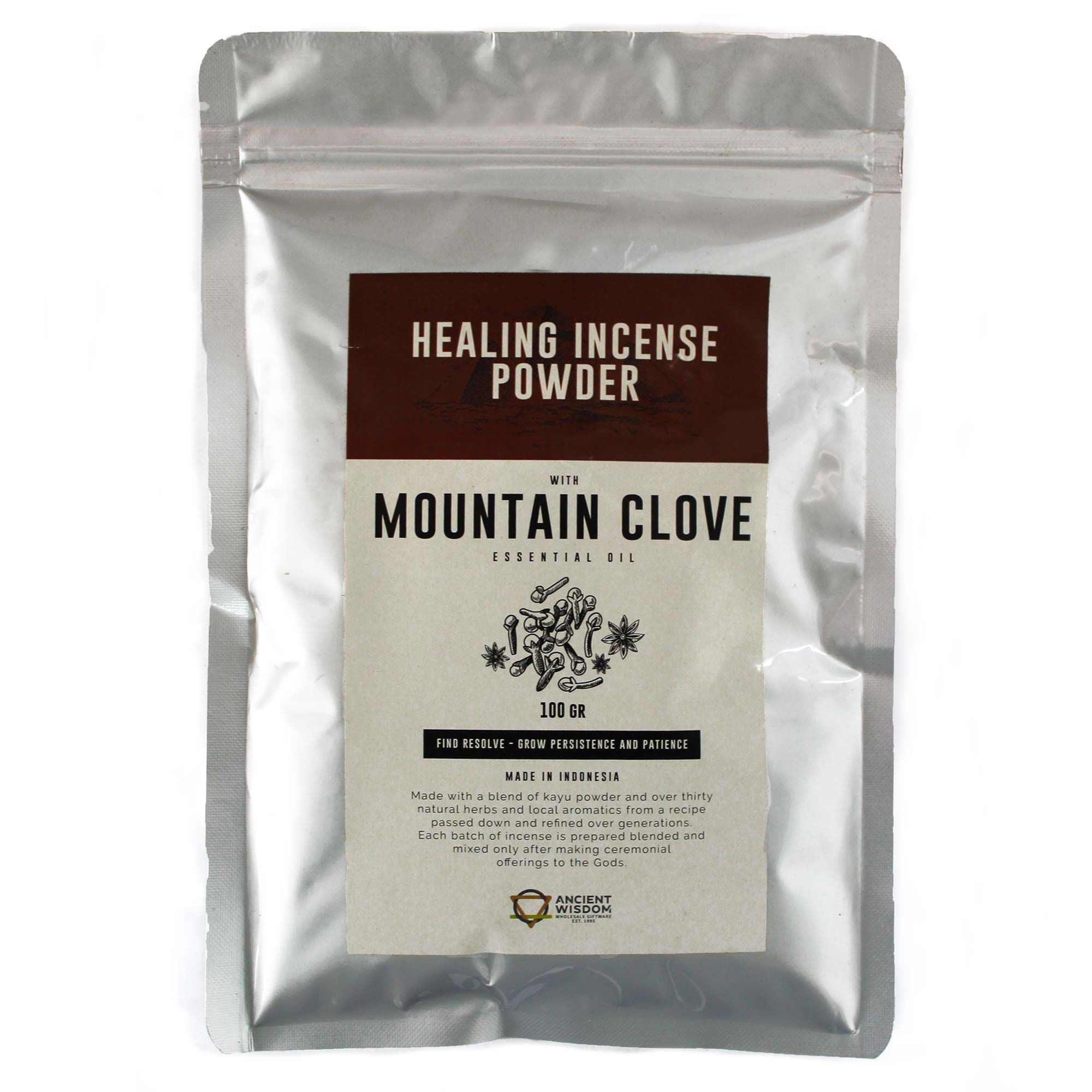 Ancient Wisdom Helende Røgelsespulver 100 G – Bjergnellike