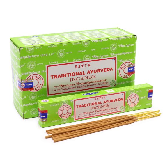 Satya Røgelsespinde – Traditionel Ayurveda