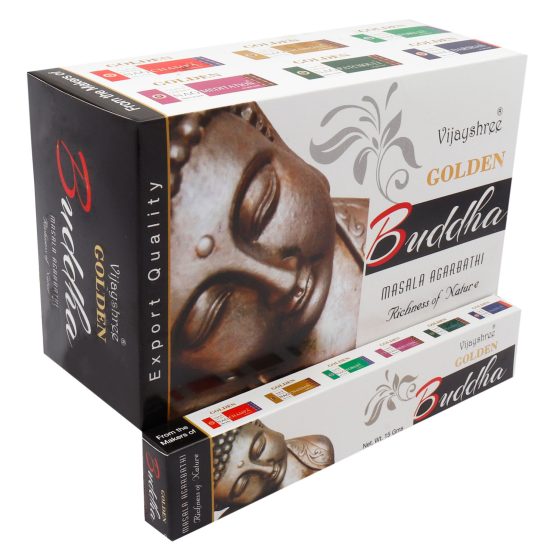 Golden Nag Røgelsespinde – Buddha - Billede 2