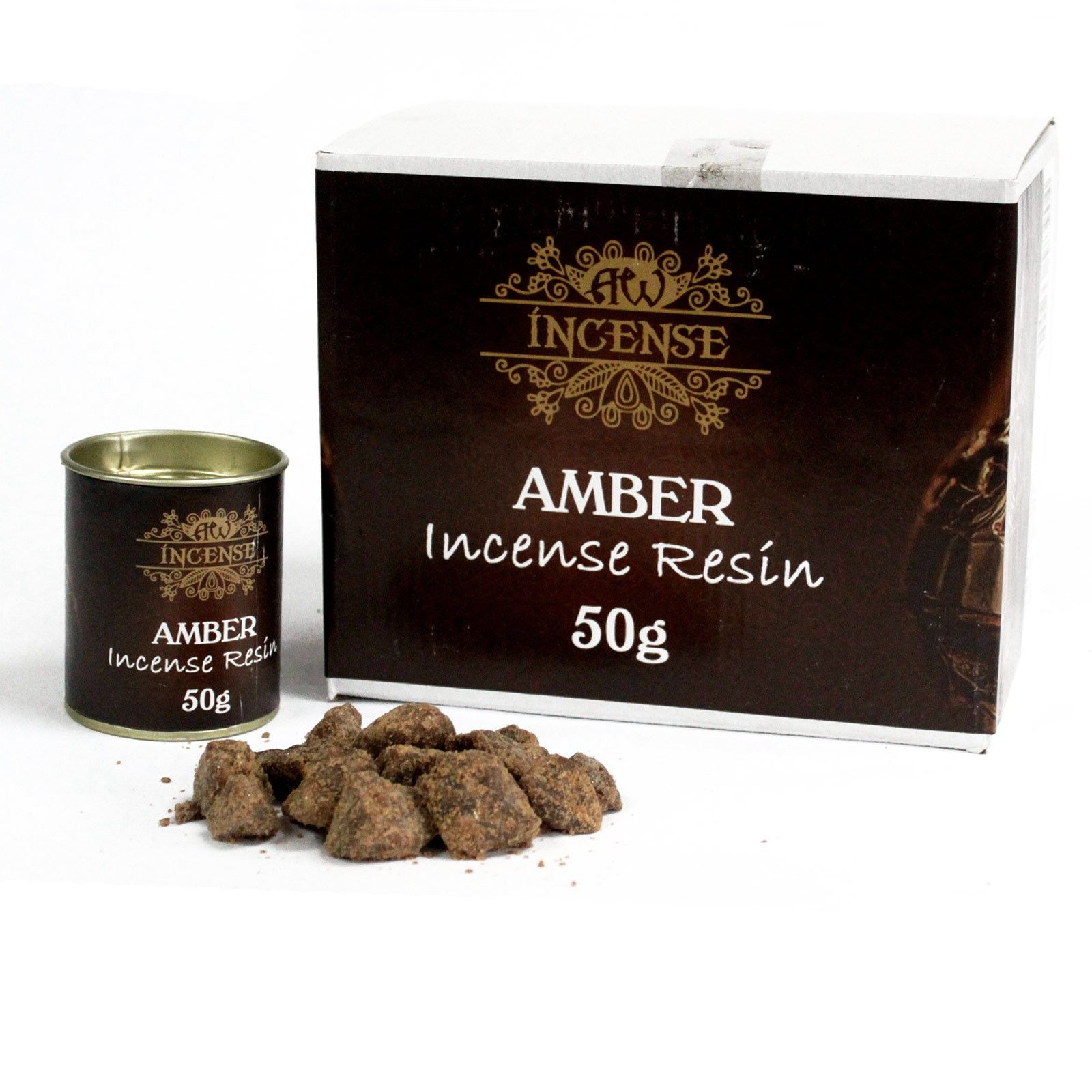 Ancient Wisdom Harpiksrøgelse 50 G – Amber