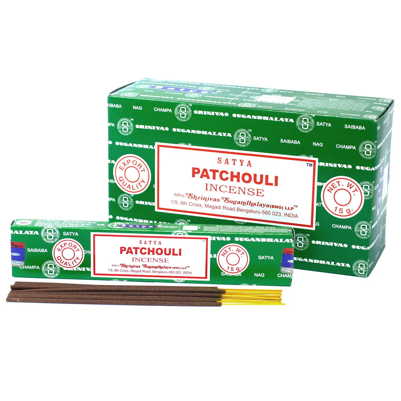 Satya Røgelsespinde – Patchouli