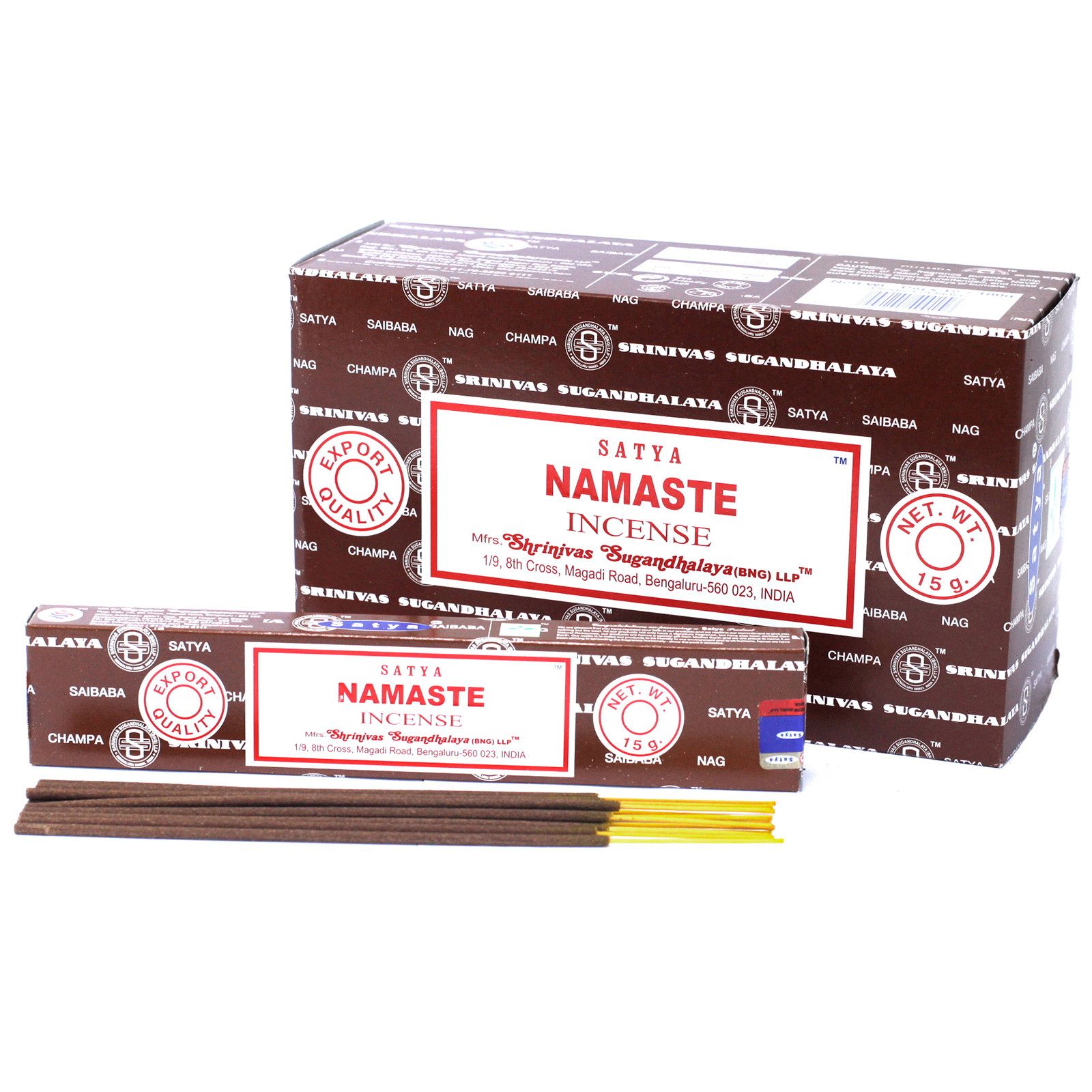 Satya Røgelsespinde – Namaste