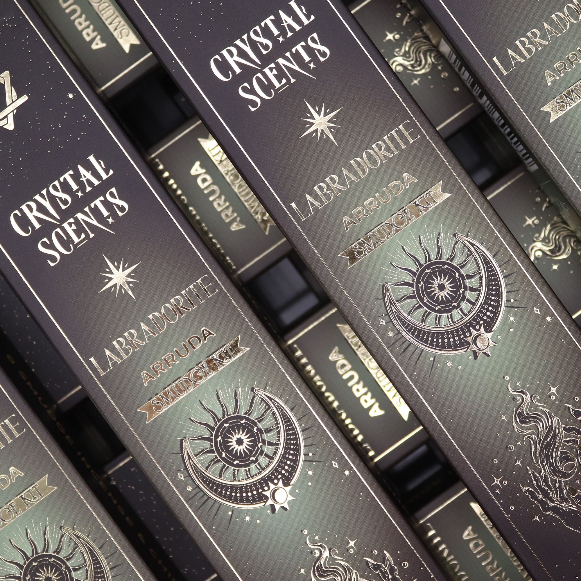 Crystal Scents Røgelsespinde – Labradorit Arruda