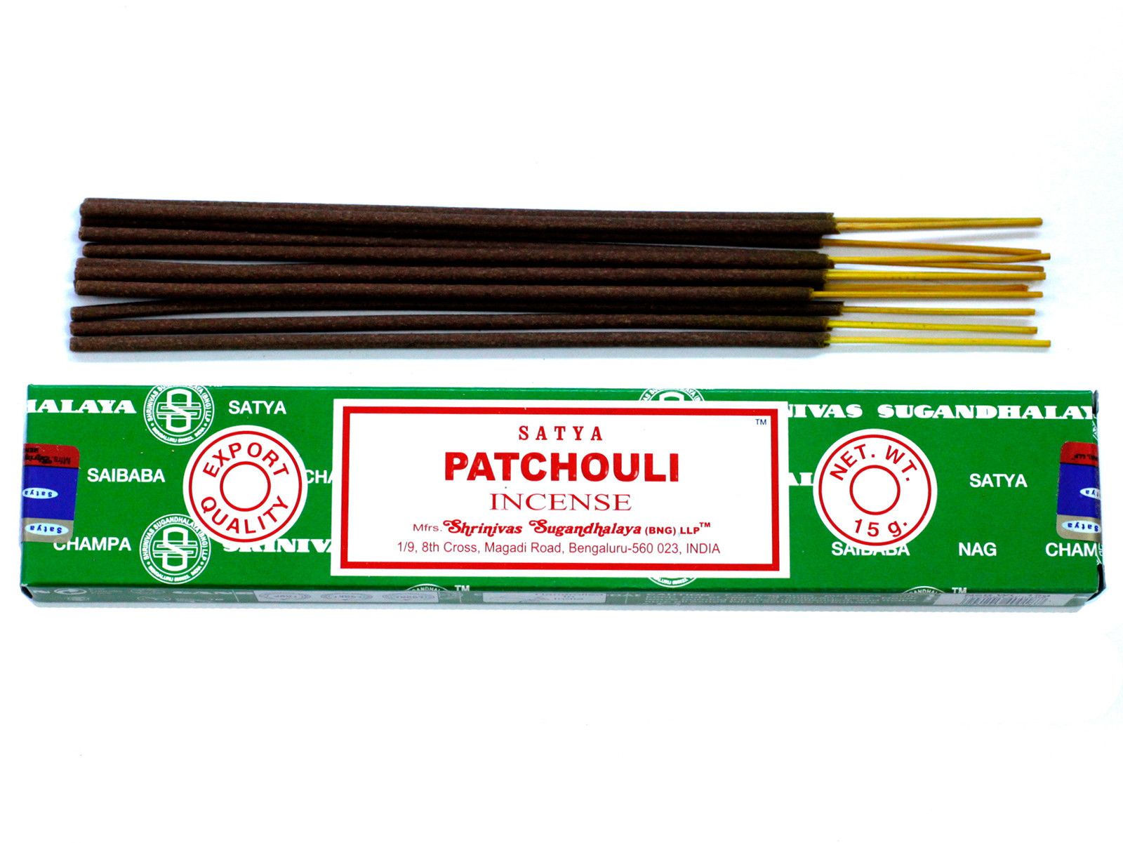 Satya Røgelsespinde – Patchouli