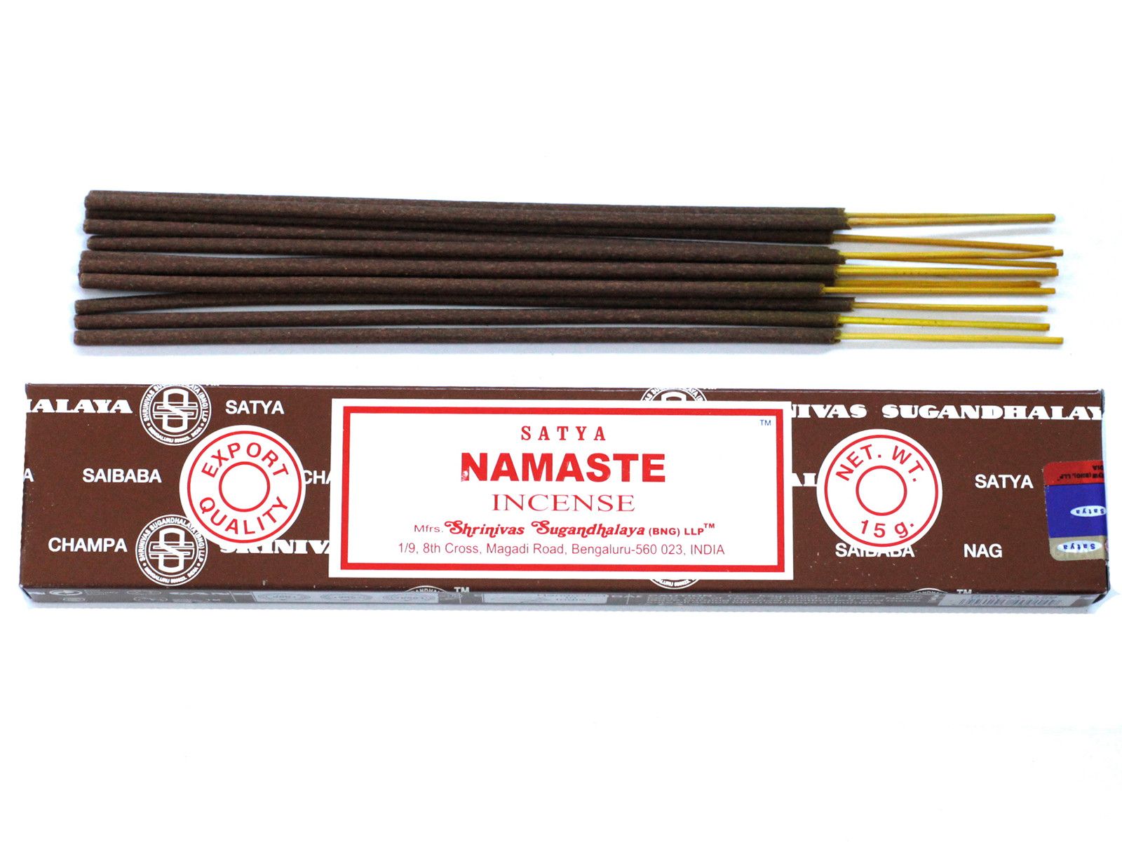 Satya Røgelsespinde – Namaste