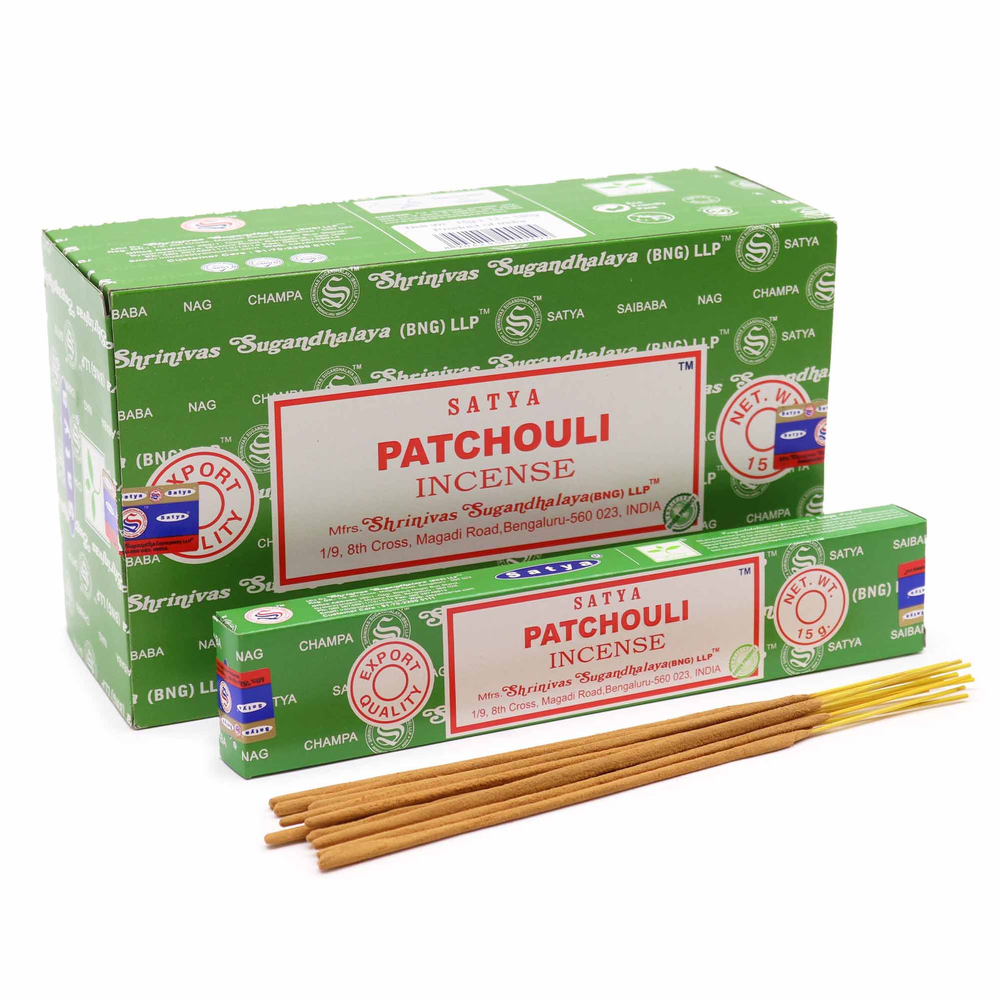 Satya Røgelsespinde – Patchouli