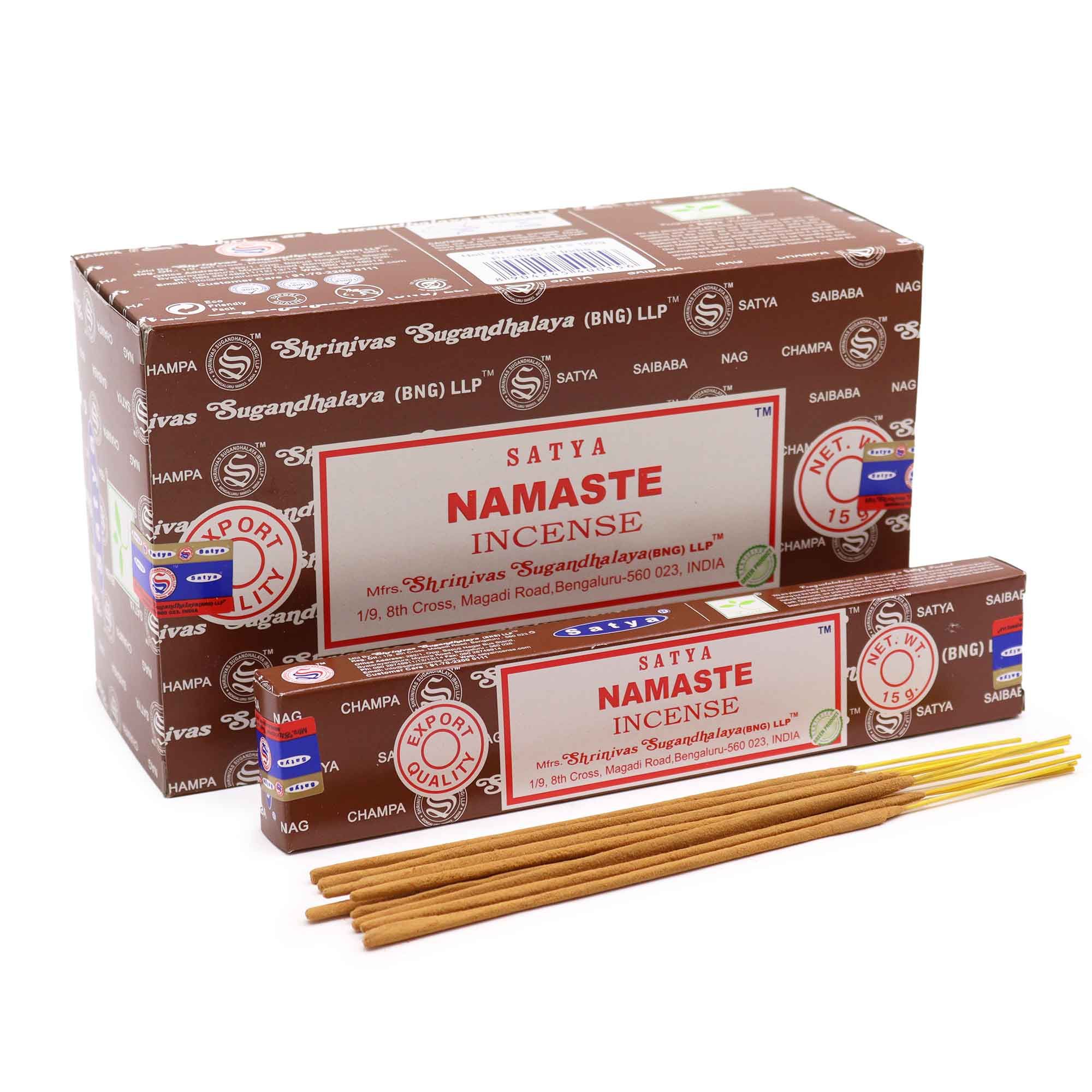 Satya Røgelsespinde – Namaste