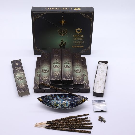 Crystal Scents Røgelsespinde – Labradorit Arruda - Billede 5