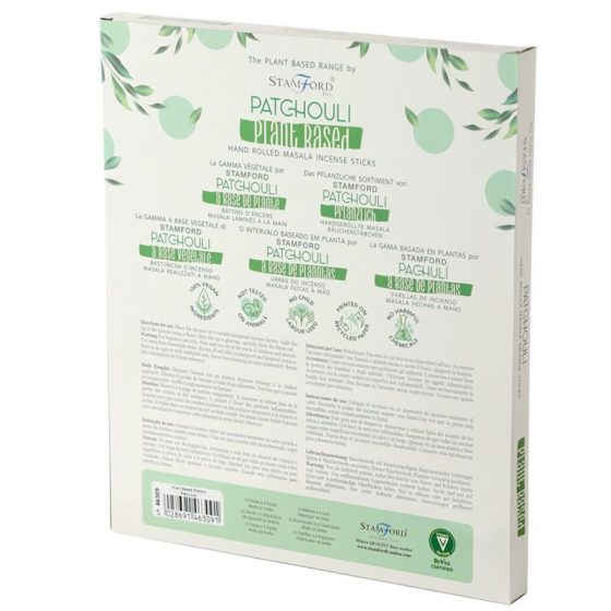 Stamford Plant Based Røgelsespinde – Patchouli - Billede 2