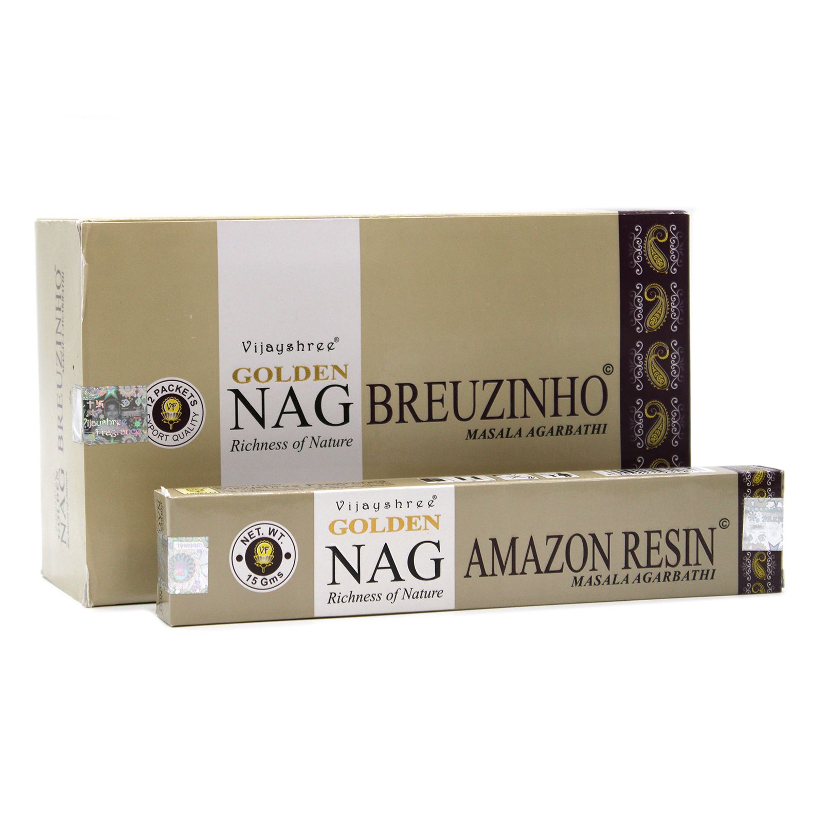 Golden Nag Røgelsespinde – Amazonas Harpiks