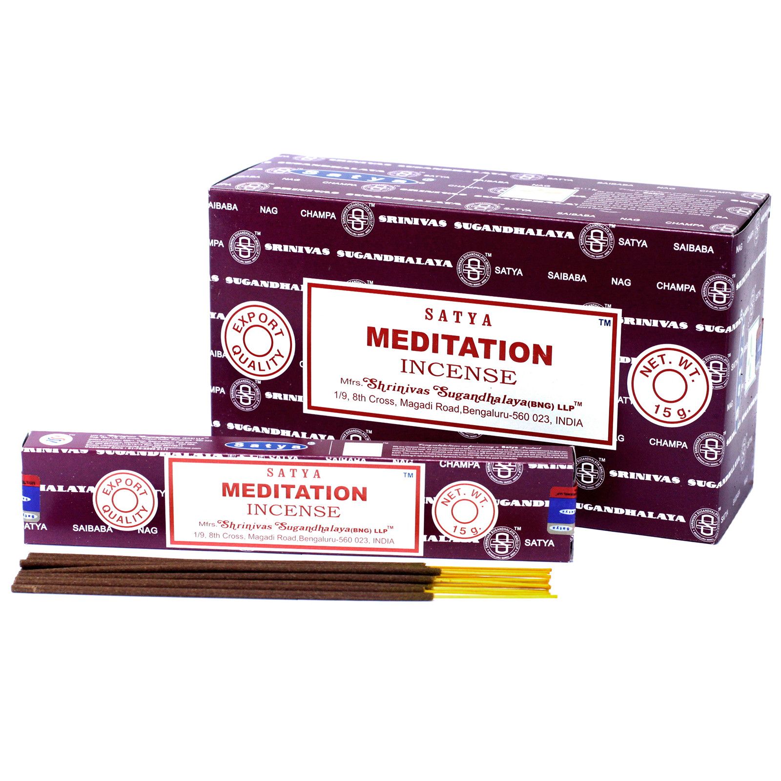 Satya Røgelsespinde – Meditation